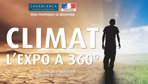 Location de voiture à Casablanca pour aller à l'exposition Climat, l'expo à 360